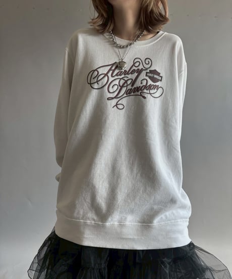 【USED】 11's HARLEY DAVIDSON Sweat Top / 251004-015