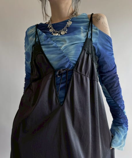 【USED】 Lingerie Long Camisole One-Piece/ 260314-016