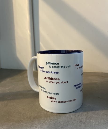 【USED】 'This is our wish for you' Mug / 221219-020