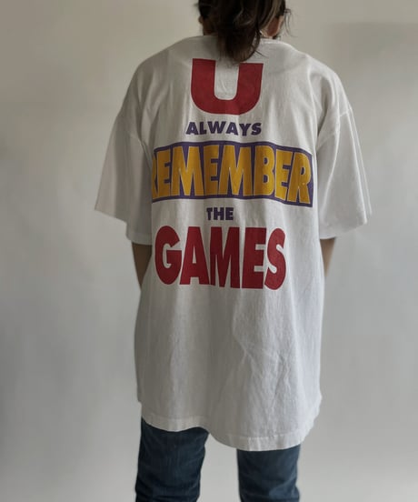 【USED】 Short Sleeved T-shirt “U SOON FOREGET THE PRACTICES”/ 220611-022