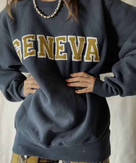 【USED】  Champion Reverse Weave Sweat GENEVA/211116-037