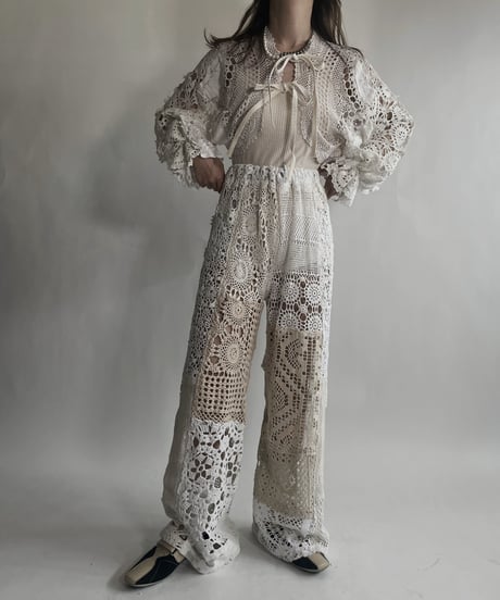 【RE;CIRCLE】 RE Crochet Bolero / 220623-017
