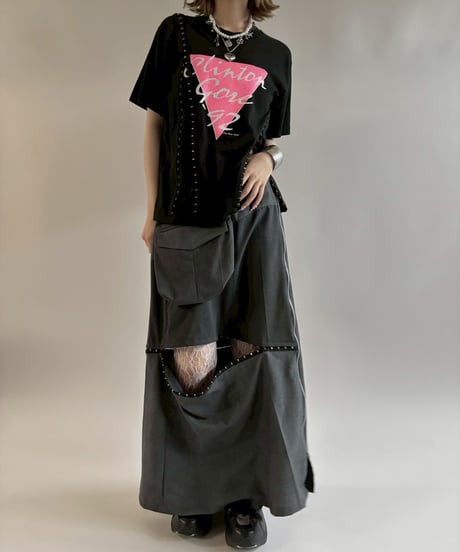 【RE;CIRCLE】 RE Hock Tape T-Shirt  / 250828-005