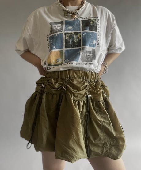 【RE;CIRCLE】 RE Army Parachute Balloon Skirt Mini / 250306-003