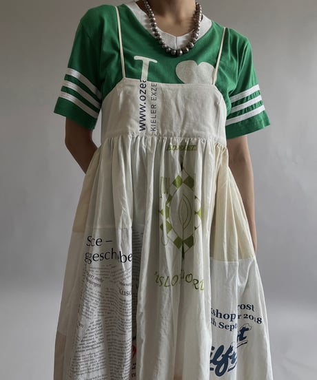 【RE;CIRCLE】RE Eco-Friendly Bag Camisole Long One-piece / 240905-014