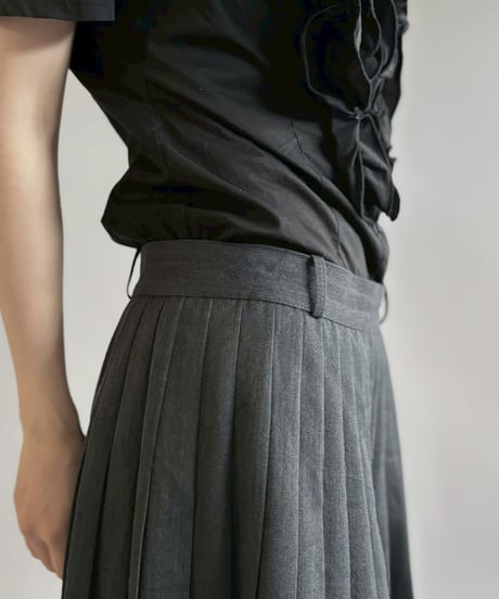 【USED】 Pleats Skirt / 260622-021