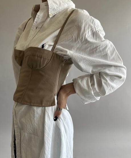 【RE;CIRCLE】 Re Corset Trench /  240926-002
