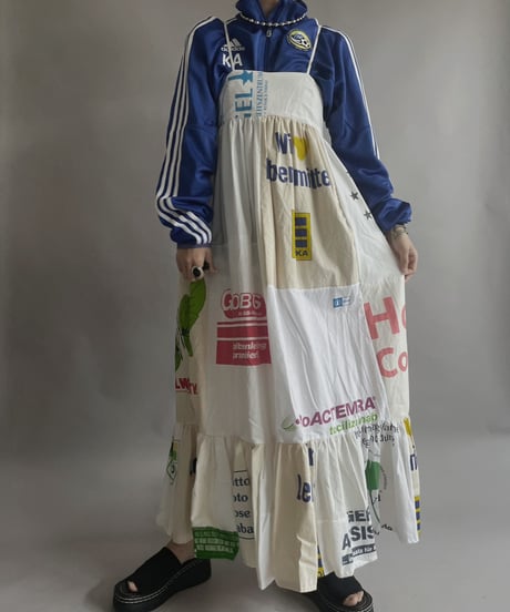 【RE;CIRCLE】RE Eco-Friendly Bag Camisole Long One-piece / 230427-024