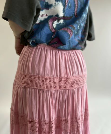 【USED】 Linen Long Skirt/ 250621-022