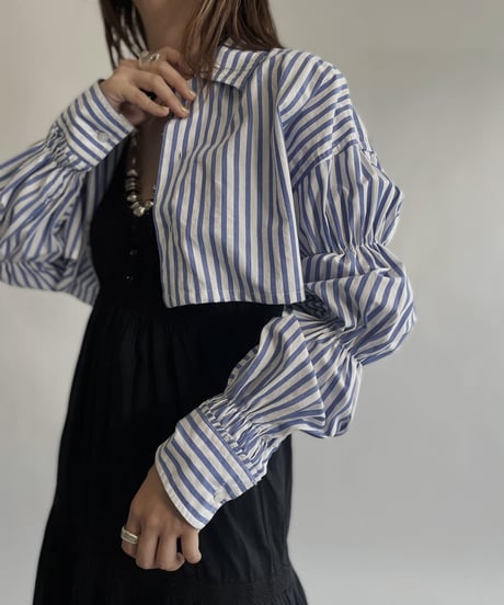 【RE;CIRCLE】 RE Puff Sleeved Shirt / 220630-008