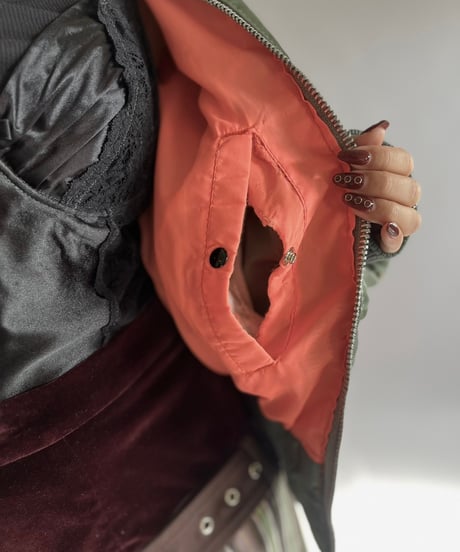 【USED】 Made in USA MA-1 Jacket/241207-005