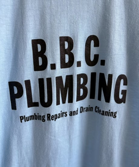 【USED】 Made in USA B.B.C.PLUMBING T-Shirt / 260523-004