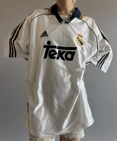 【USED】 99~00's adidas Real Madrid Soccer Shirt / 260530-027