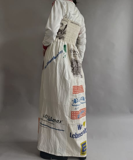 【RE;CIRCLE】RE Eco-Friendly Bag Shirring One-piece / 230327-012