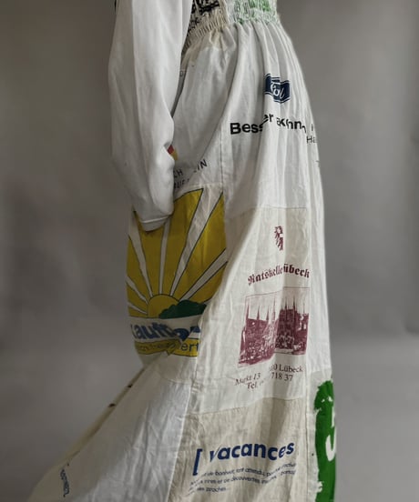 【RE;CIRCLE】RE Eco-Friendly Bag Shirring One-piece / 230327-006