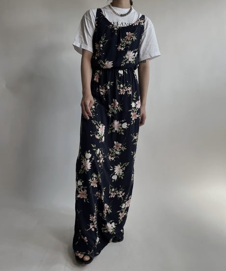 【USED】 Flower Printed One-piece / 220423-027
