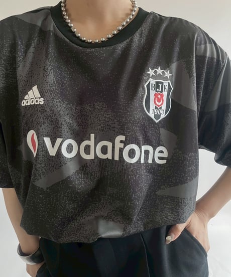 【USED】19~20's adidas Besiktas Soccer Shirt / 250712-017