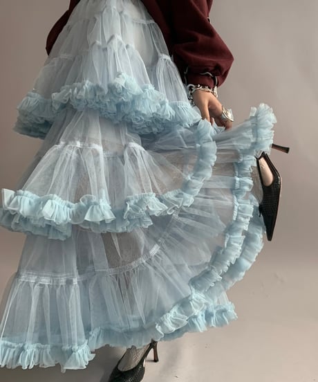 【RE;CIRCLE】 RE Mellow Pannier Skirt / 241017-004