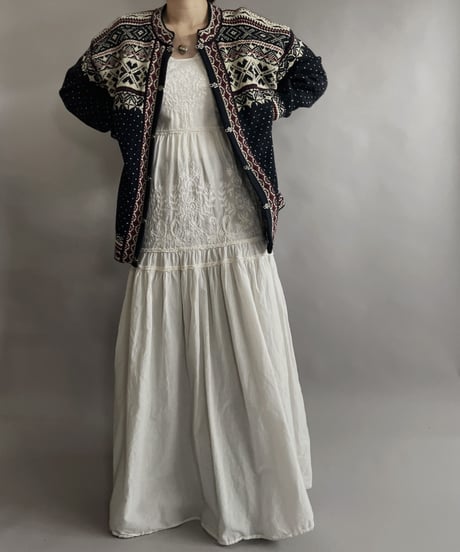 【USED】 Tyrolean Knit Cardigan / 230121-025