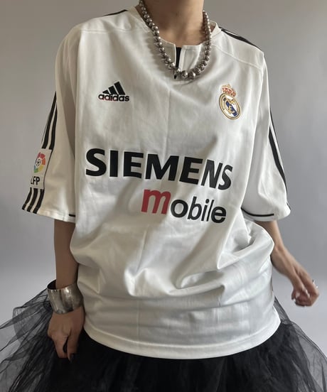 【USED】 adidas REAL MADRID Soccer Shirt /240831-010
