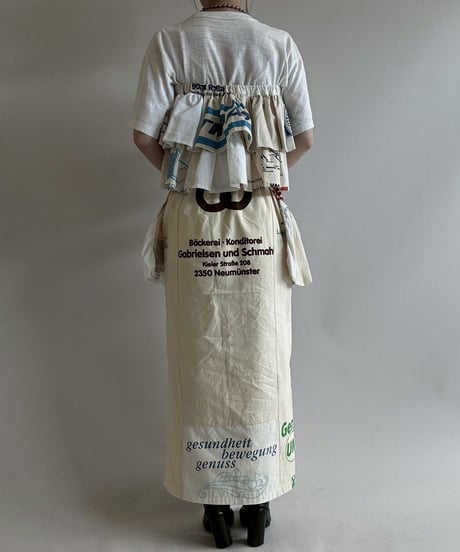 【RE;CIRCLE】 Re Eco Bag Maki Skirt /  250626-016