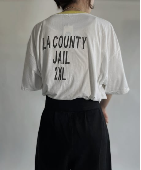 【USED】 Short Sleeved Ringer T-shirt / 220625-009