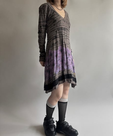 【USED】 Desigual.  L/S design One-Piece  /250906-020