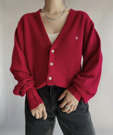 【USED】  Christian Dior Acrylic Knit Cardigan / 221119-027