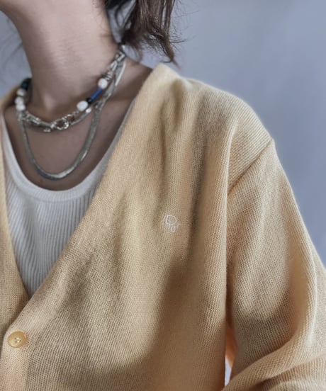 【USED】  Christian Dior Acrylic Knit Cardigan / 221008-012