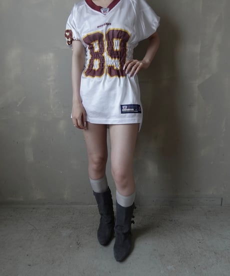 【RE;CIRCLE】 Re Shirring Football Shirt  /  250724-037