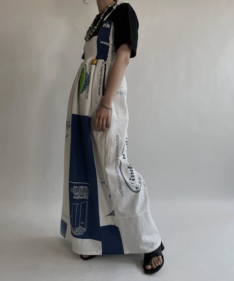 【RE;CIRCLE】RE Eco-Friendly Bag Camisole One-piece / 220512-018