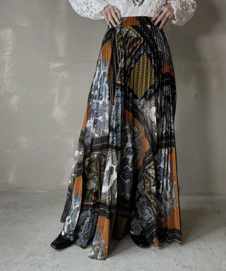 【USED】  See-through Poly Long Skirt/220220-023
