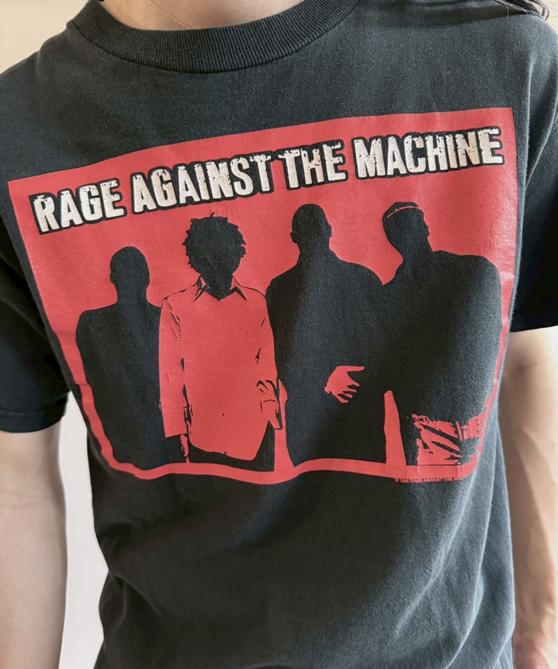 USED】 90's GIANT RAGE AGAINST THE MACHINE T-Sh