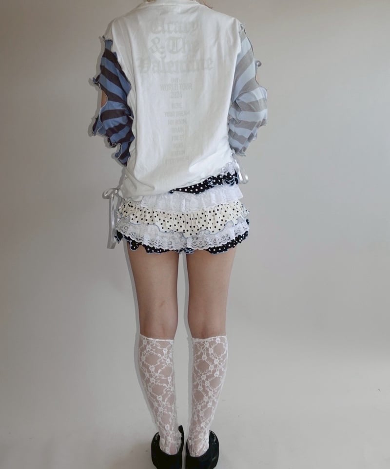 【USED】Chinatsu Aoyama リメイクメロートップス スウェット USED】Chinatsu Aoyama リメイクメロートップス スウェット