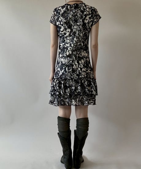 【USED】 Flower Pattern S/S One-Piece  / 250628-002