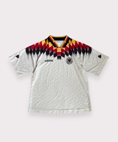 【USED 】adidas 94~96's GERMANY Soccer Shirt /240603-007