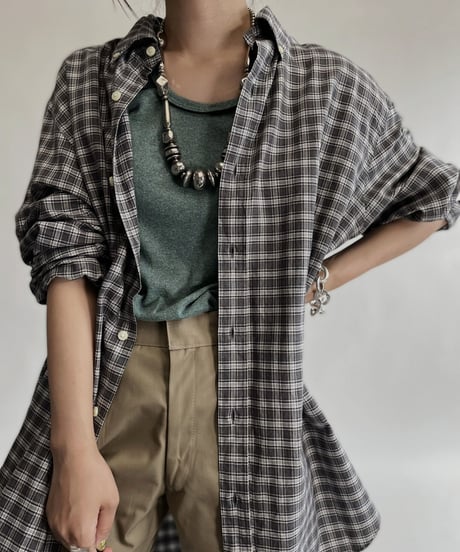 【USED】 Polo Ralph Lauren Checked Shirt / 220820-016