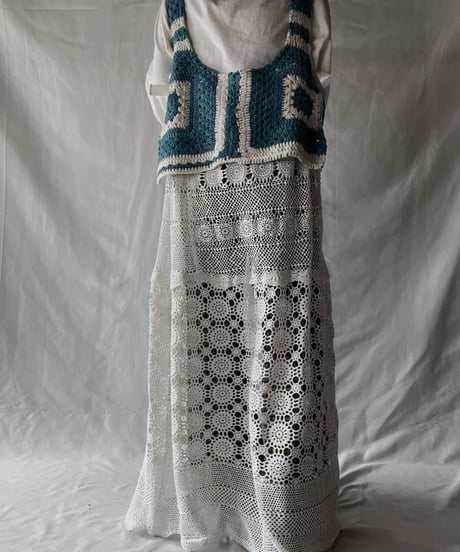 【RE;CIRCLE】 RE Granny × Crochet N/S Gown③/211014-017