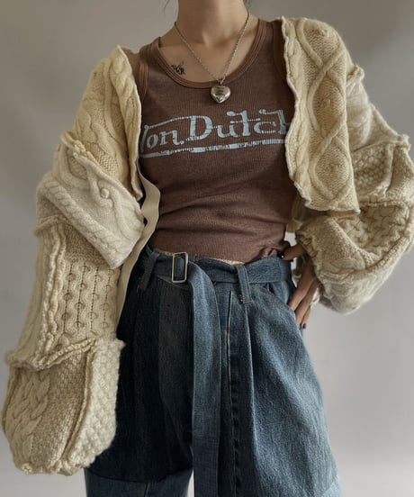 【USED】 Von Dutch Tank Top   / 230928-008