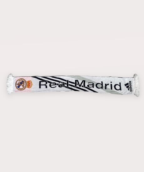 【USED】 Knit Soccer Muffler REAL MADRID/ 240108-020