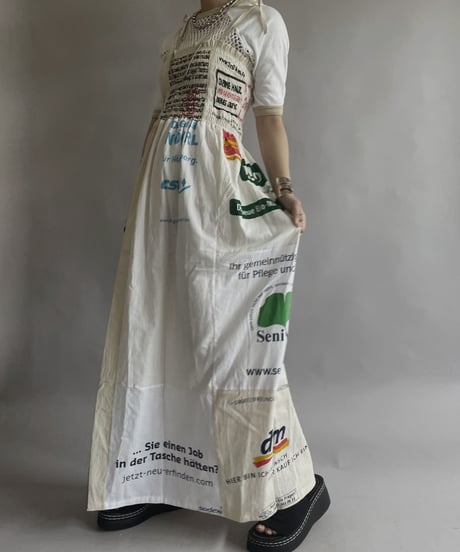 【RE;CIRCLE】RE Eco-Friendly Bag Shirring One-piece / 230427-014