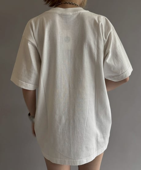 【USED】 98's Baseball Newspaper T-Shirt / 260607-005