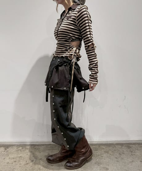 【RE;CIRCLE】 RE Suit Pants/ 260219-024
