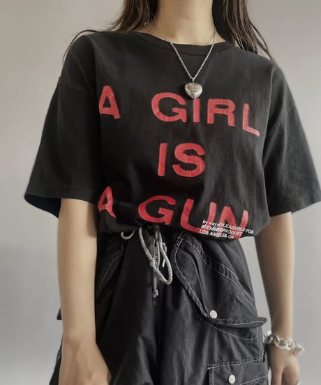 【USED 】A GIRL IS A GUN T-Shirt /240429-069