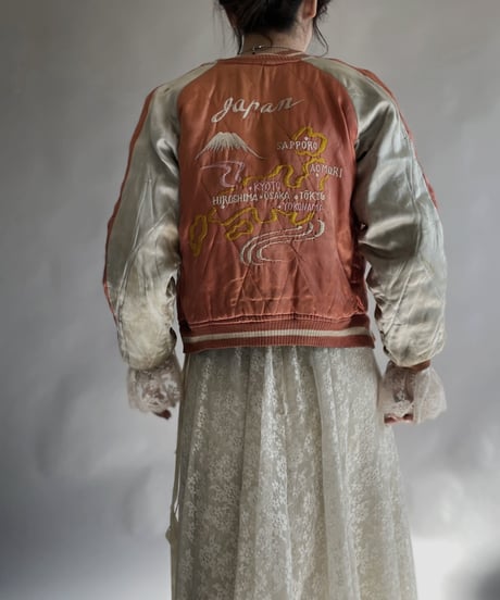【USED】 Vintage Souvenir Jacket JAPAN/ 240101-015