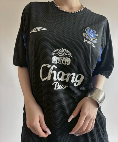 【USED】04~05's UMBRO Everton Soccer Shirt / 250712-021