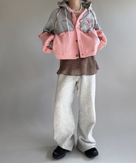 【RE;CIRCLE】 RE Mellow Hooded Knit Cardigan × TENBOX  /  250120-001