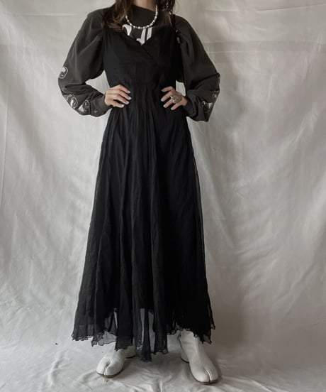 【USED】  Poly See-through N/S One-piece/211020-007