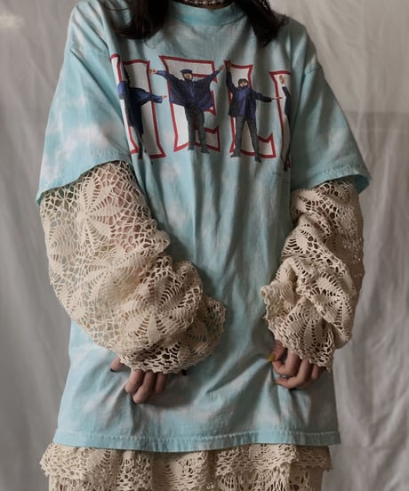 【USED】 S/S T-shirt THE BAETLES "HELP!"/210526-052