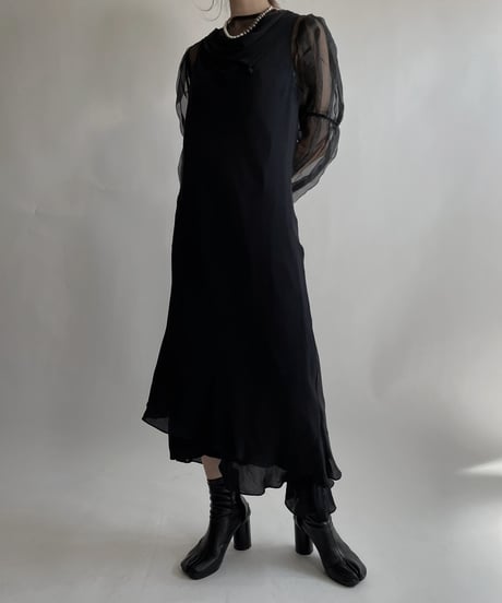【USED】 Silk N/S One-piece ③ / 220409-014